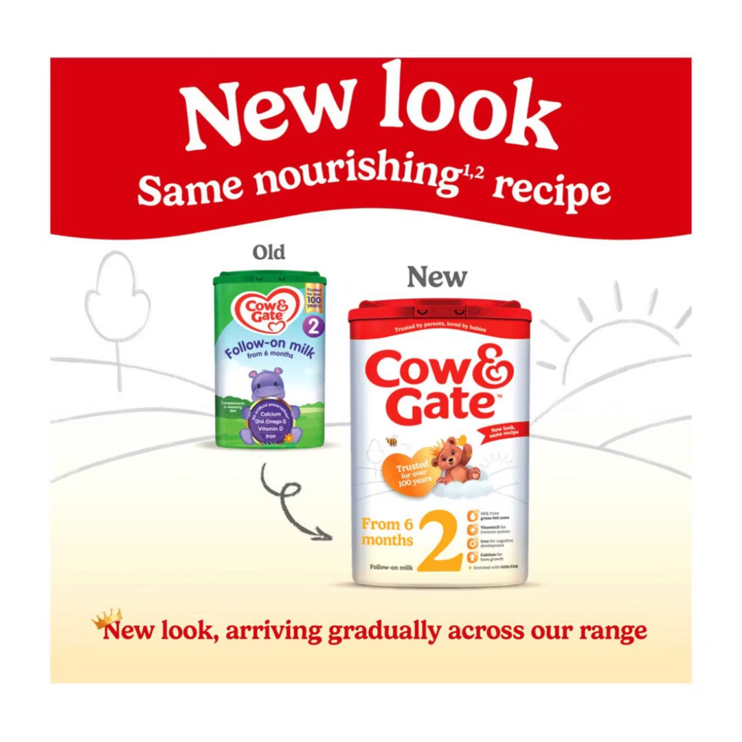 Cow & Gate Follow On Milk Stage 2 (6-12 Months) (800g)
