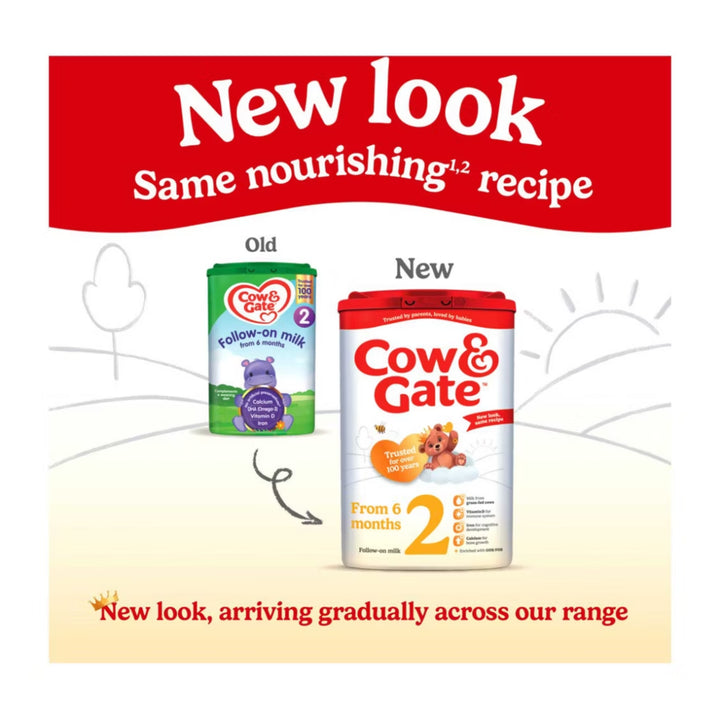 Cow & Gate Follow On Milk Stage 2 (6-12 Months) (800g)