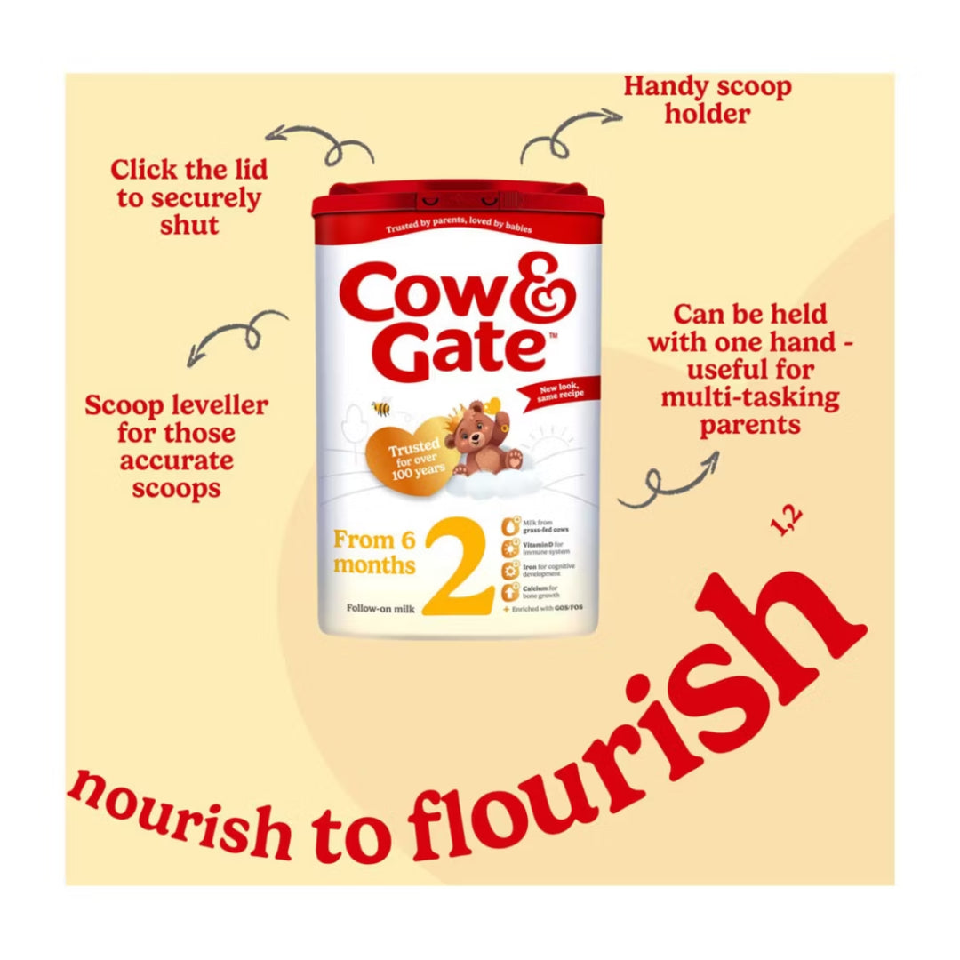 Cow & Gate Follow On Milk Stage 2 (6-12 Months) (800g)