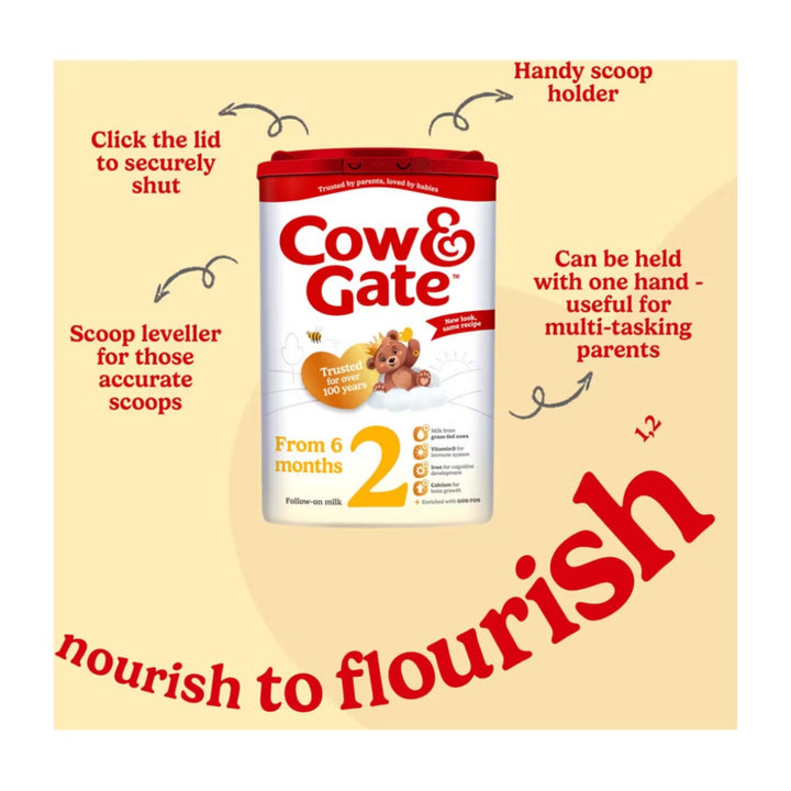 Cow & Gate Follow On Milk Stage 2 (6-12 Months) (800g)