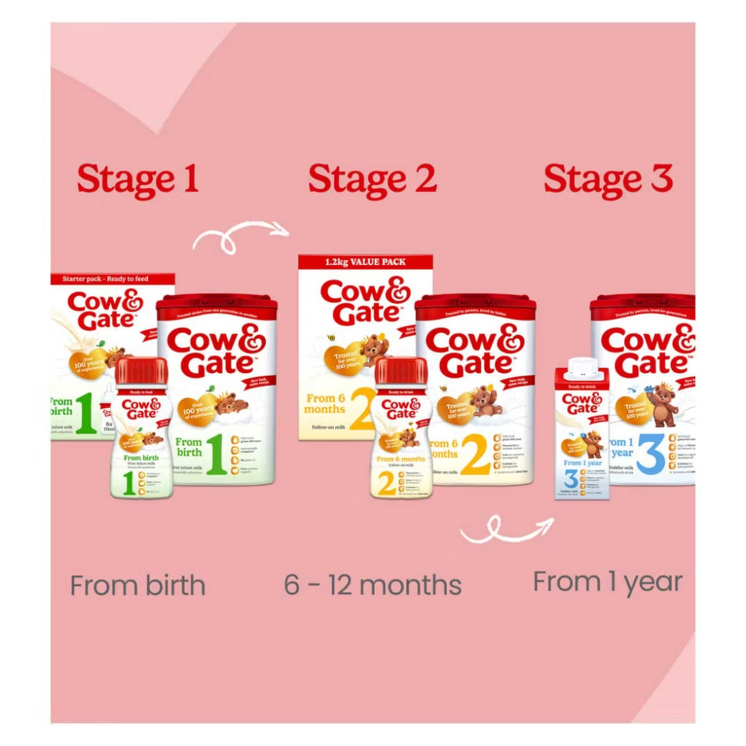 Cow & Gate Follow On Milk Stage 2 (6-12 Months) (800g)