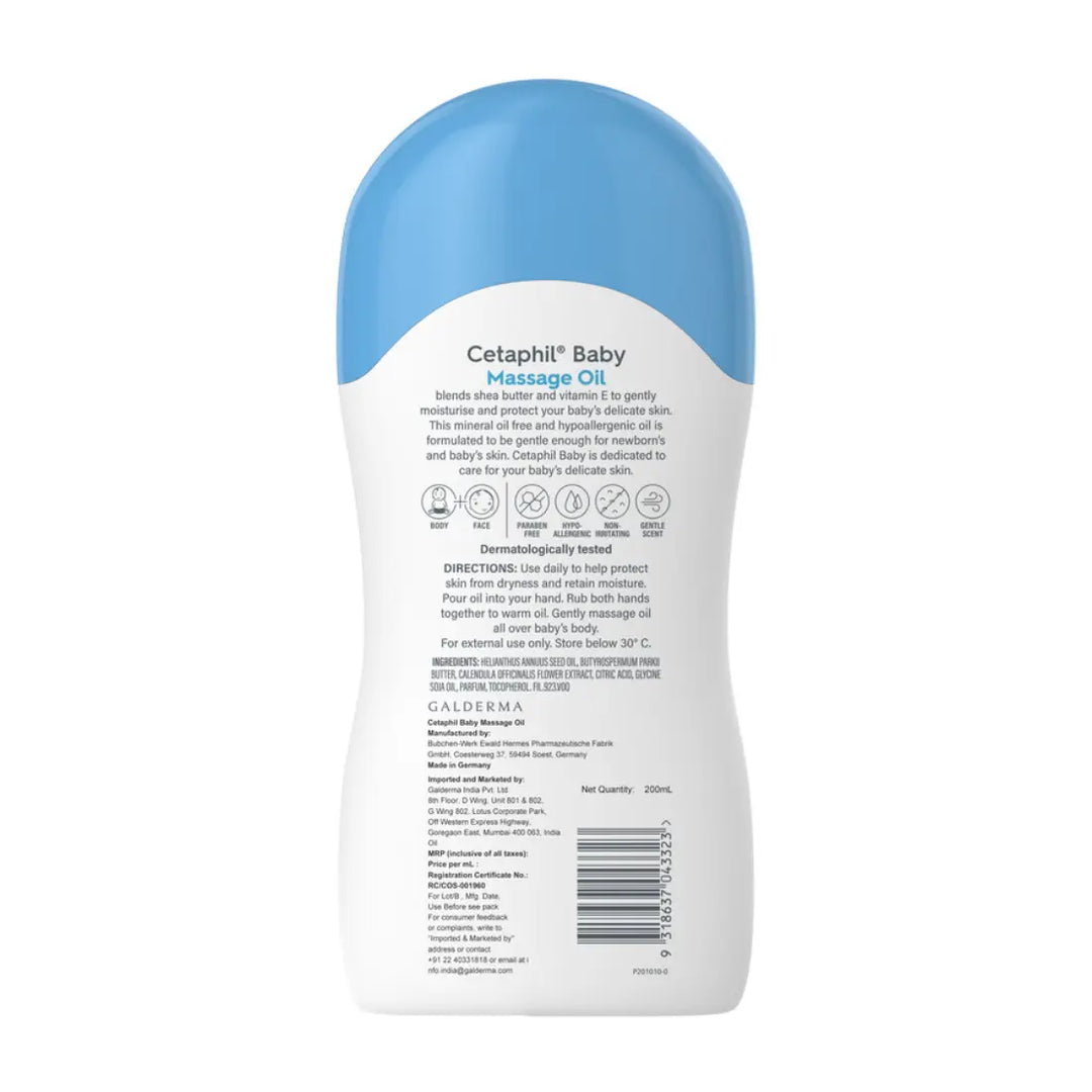 Cetaphil Baby Massage Oil  (200 ml)