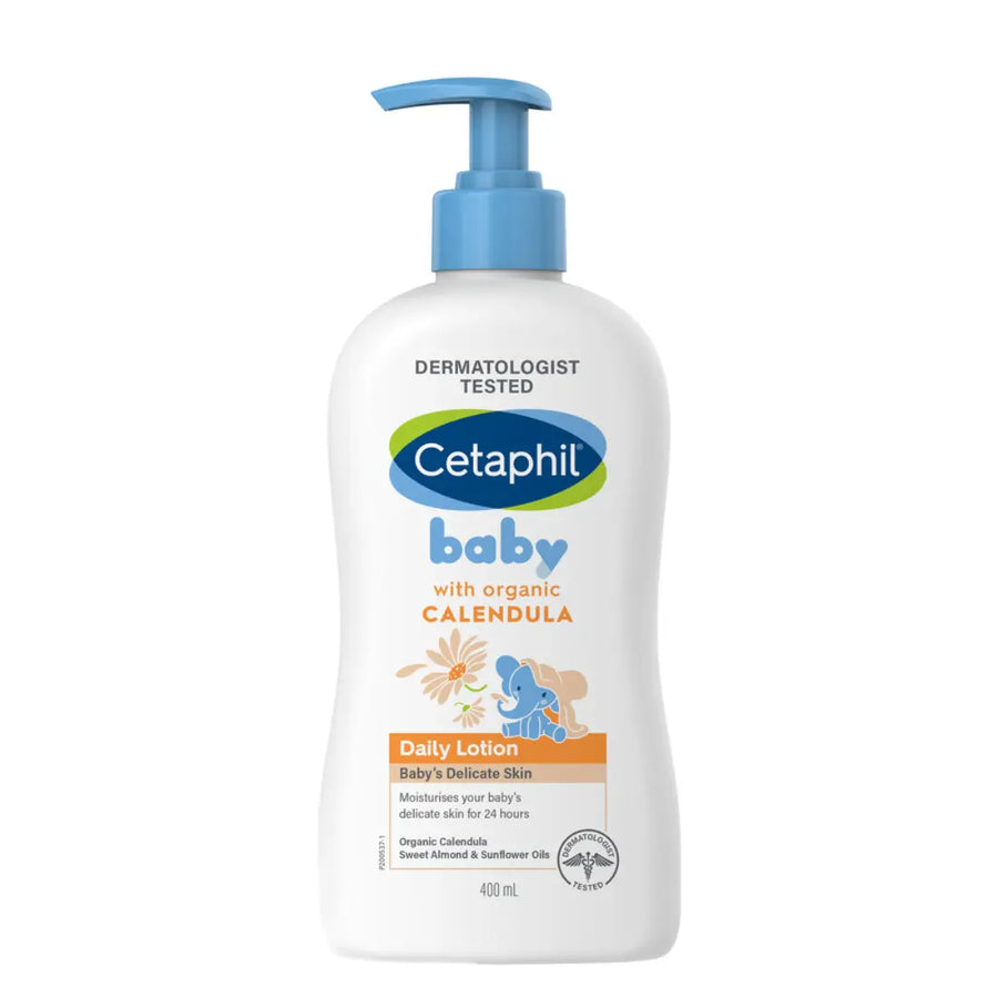 Cetaphil Baby Daily Lotion with Organic Calendula (400 ml)