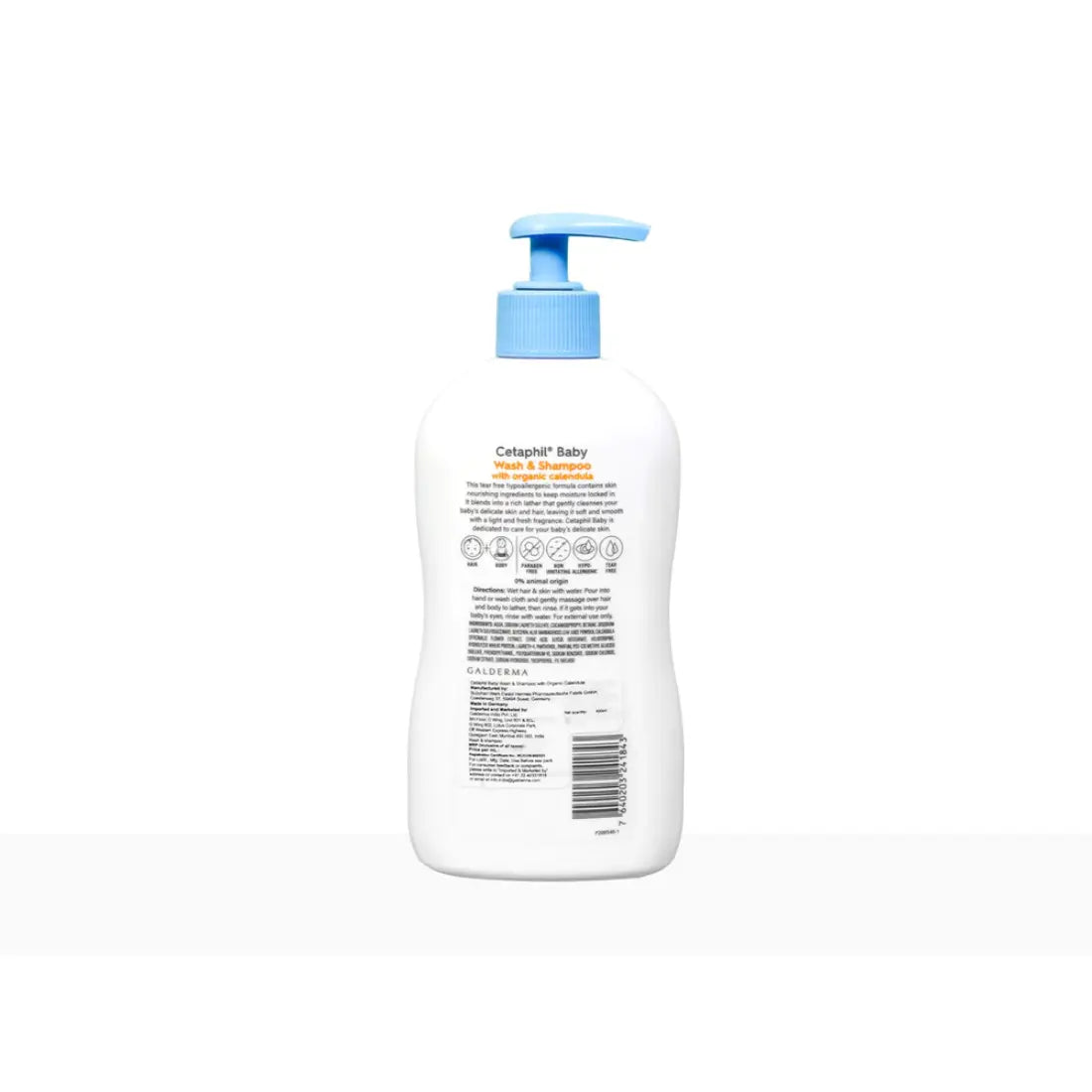 Cetaphil Baby Wash & Shampoo with Organic Calendula (400 ml)