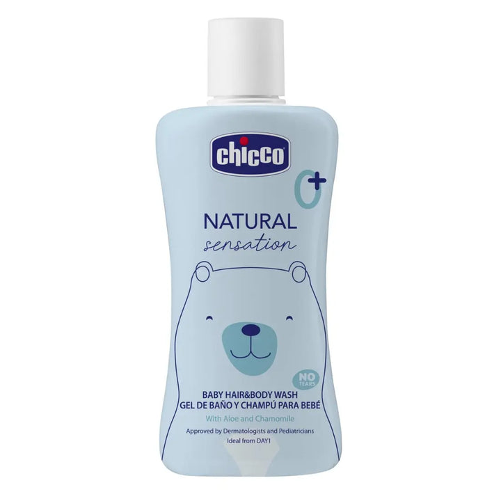 Chicco Natural Sensation Baby Hair & Body Cleanser (200ml)