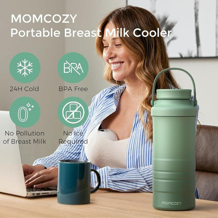 Momcozy Breast Milk Cooler – 22oz / 650ml