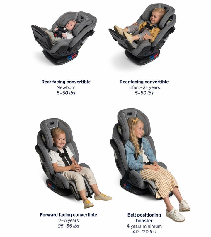 Joie exec™ convertible car seat designed to grow with your child