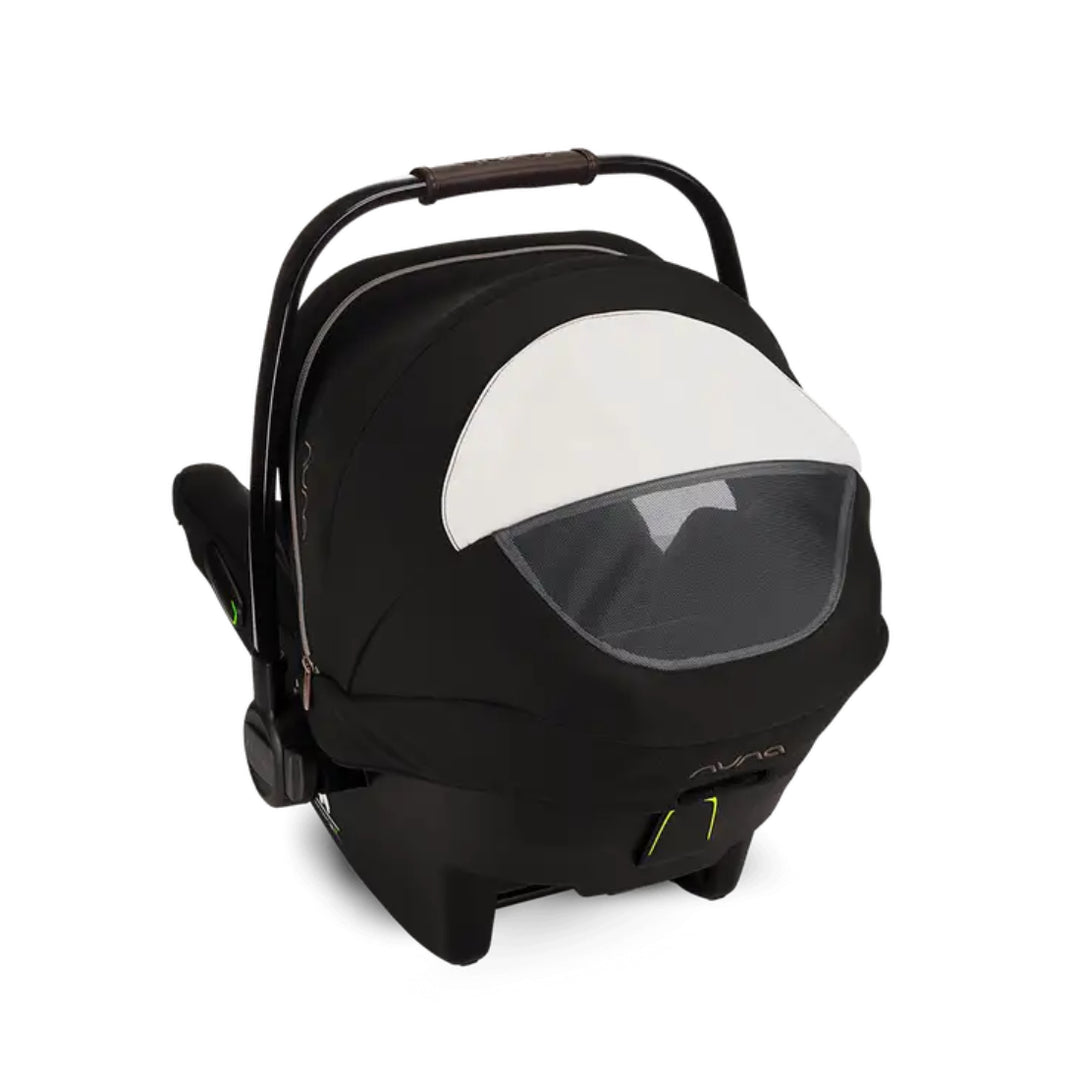 Nuna pipa™ next infant car seat with Dream drape™ privacy cover
