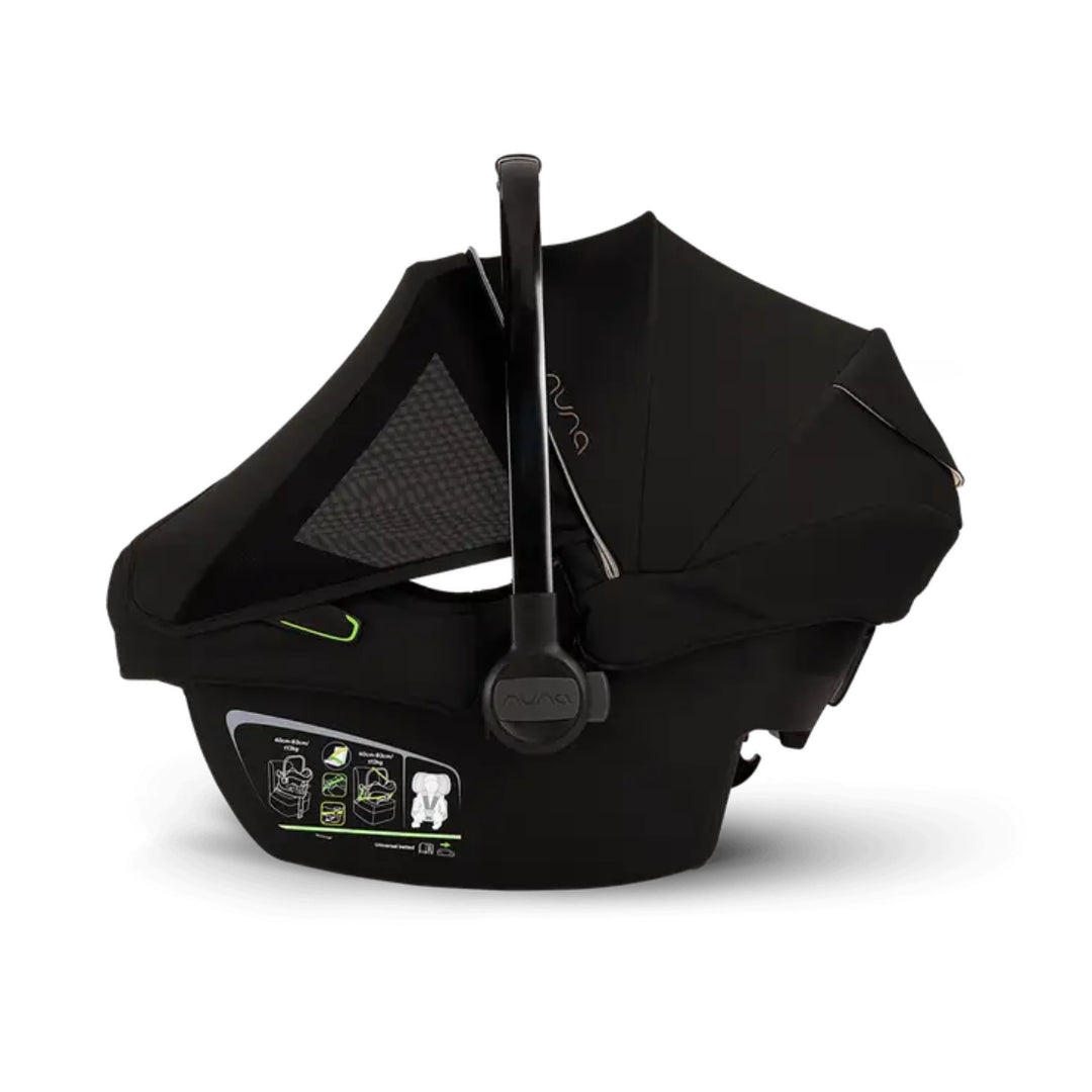 Nuna pipa™ next infant car seat with Dream drape™ privacy cover