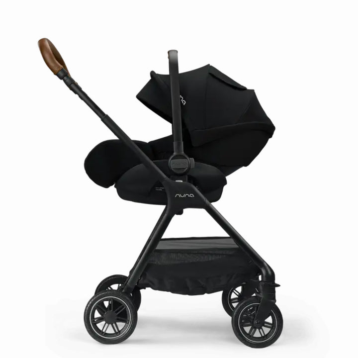Nuna arra™ next infant car seat attached to a compatible Nuna stroller