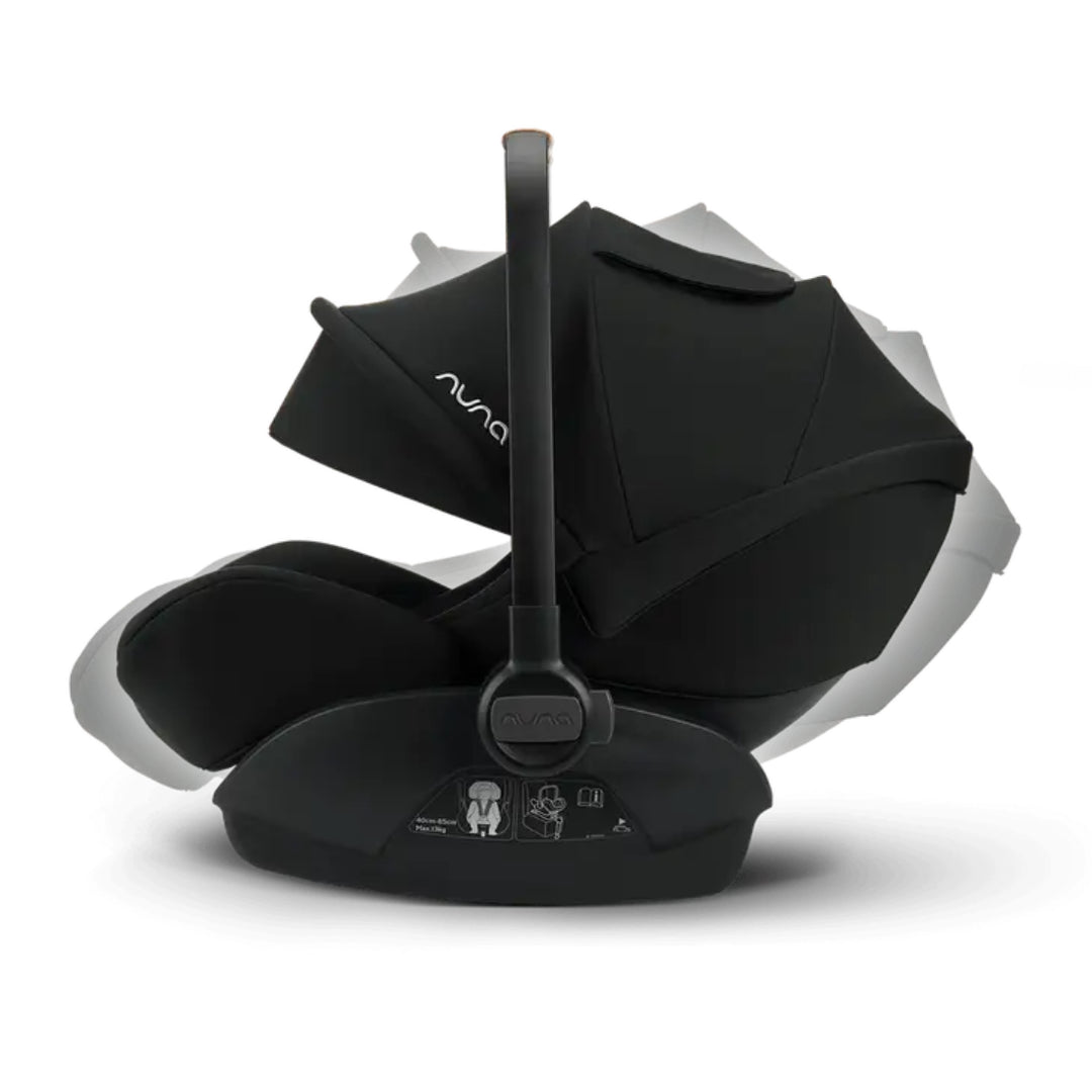 Nuna arra™ next infant car seat with three recline positions