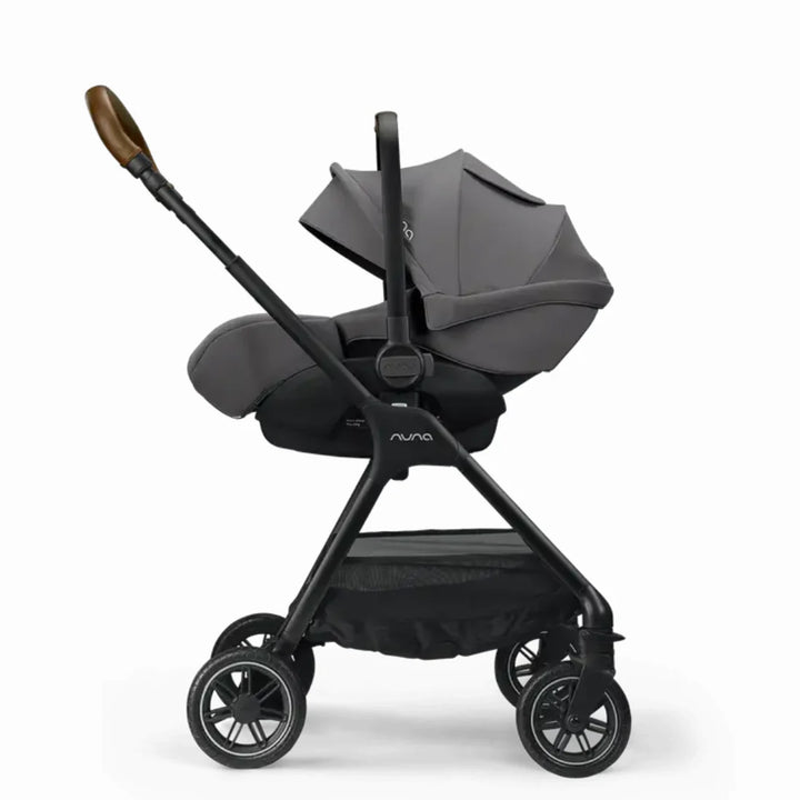 Nuna arra™ next infant car seat attached to a compatible Nuna stroller