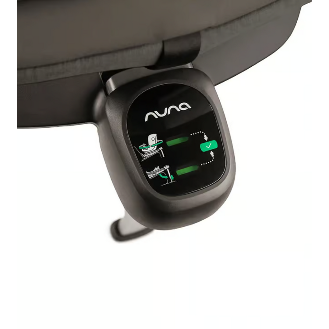 Nuna pruu™ car seat with 360-degree rotation