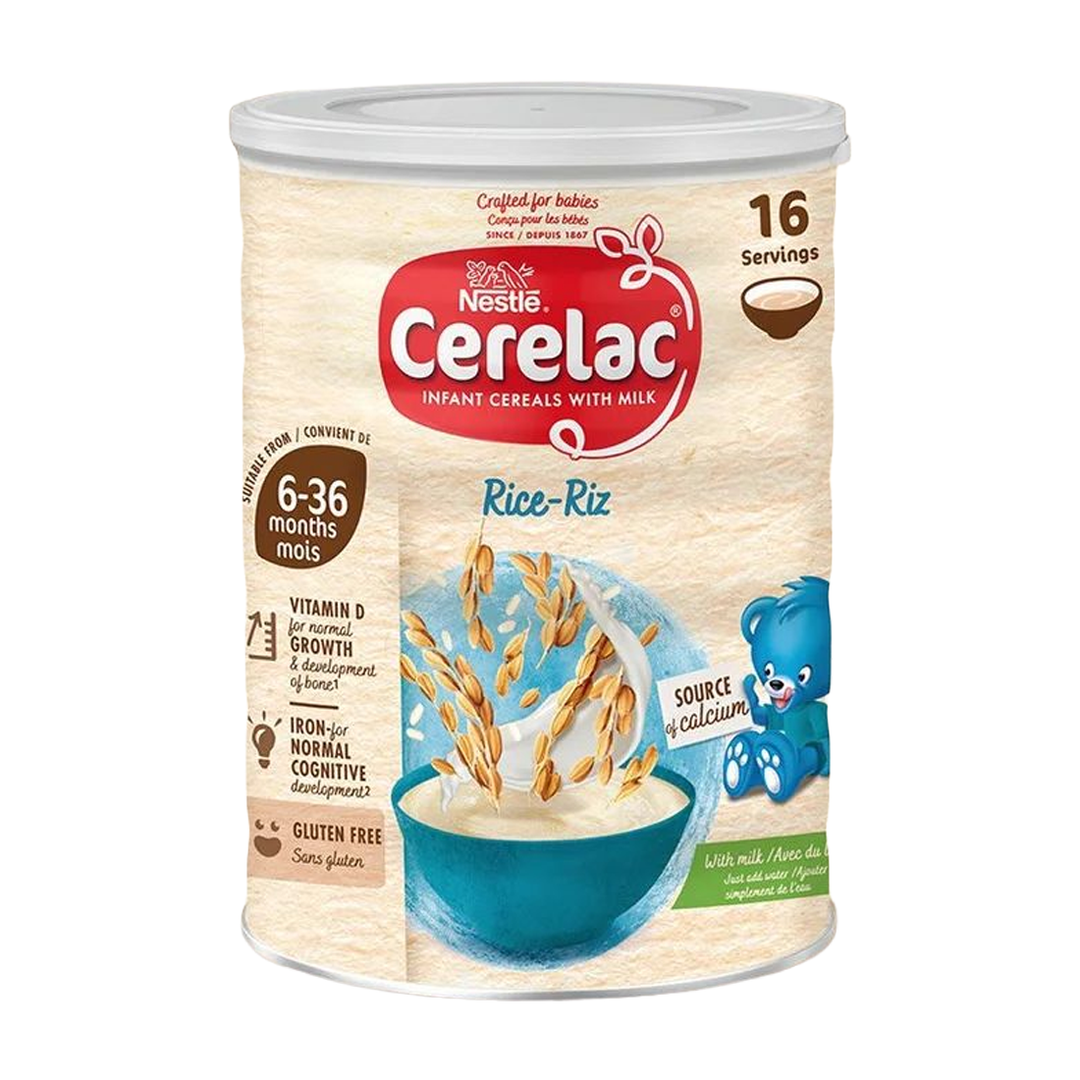 Nestlé Cerelac Rice Riz (6+ Months) (400g)