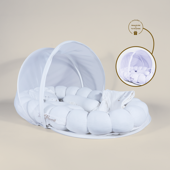 La Plume Baby Cloud Nest – Cozy, Organic &amp; Travel-Friendly