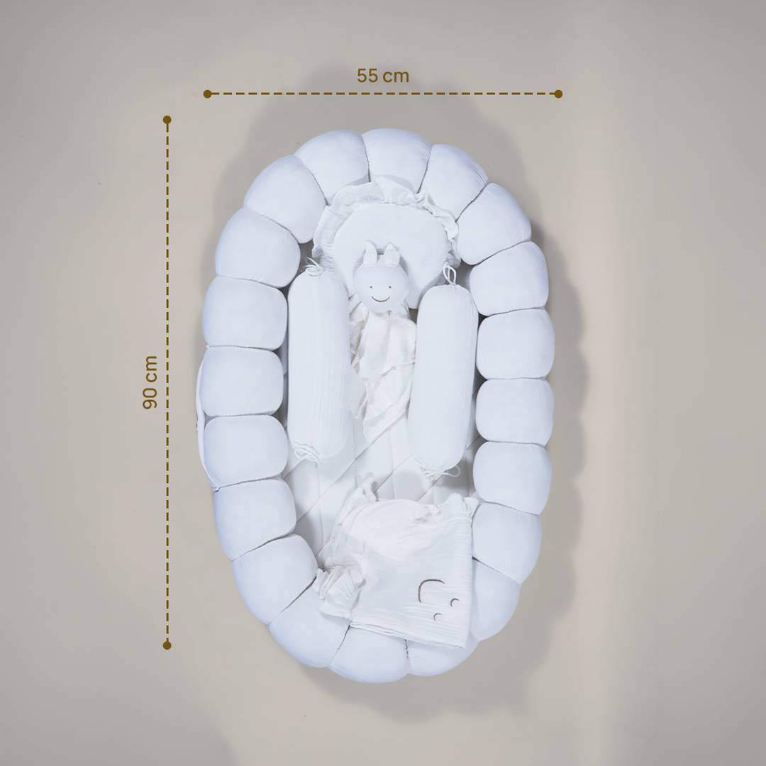 La Plume Baby Cloud Nest – Cozy, Organic &amp; Travel-Friendly