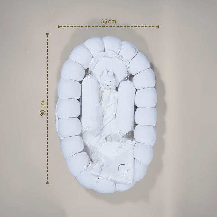 La Plume Baby Cloud Nest – Cozy, Organic &amp; Travel-Friendly