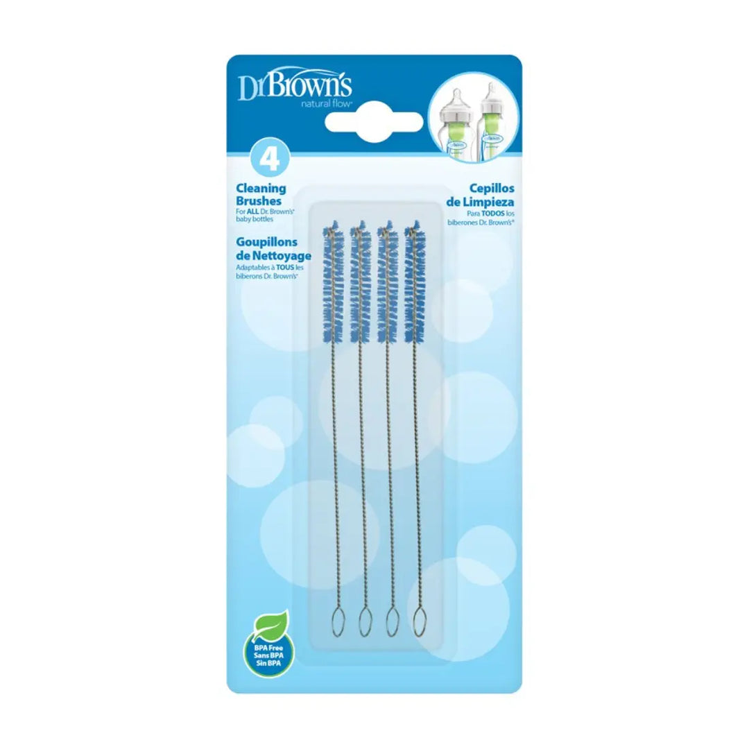 Dr. Brown's Cleaning Brush 4 Pack (Blue)