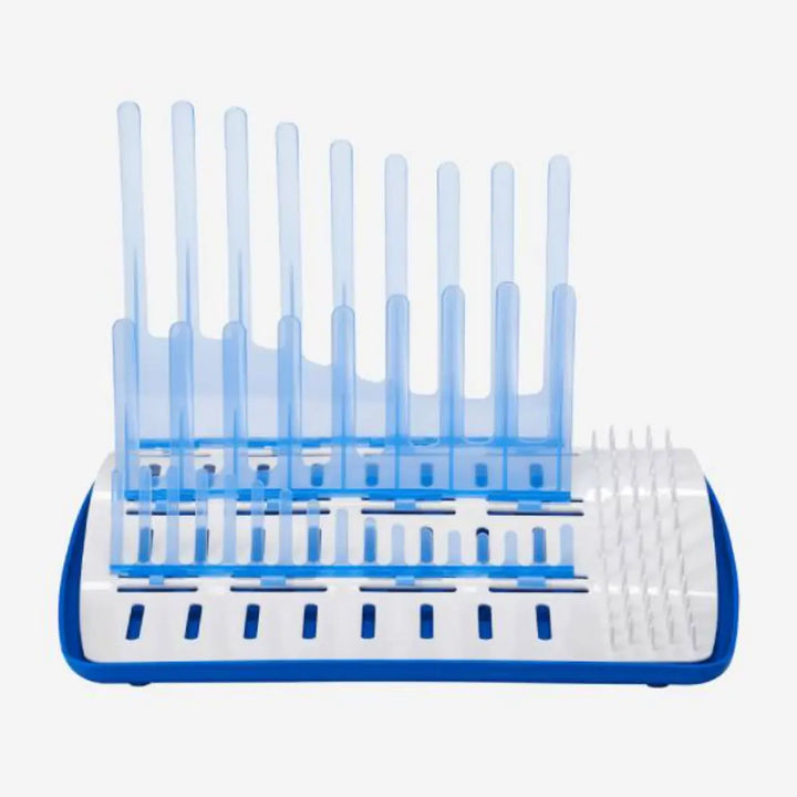 Dr. Brown's Folding Drying Rack (White & Blue)