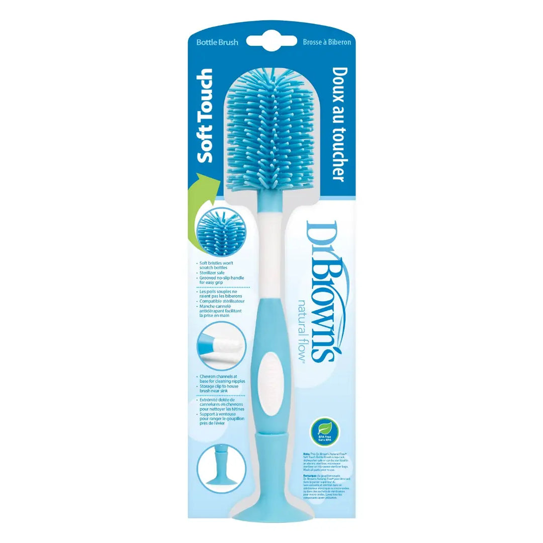 Dr. Brown's Soft Touch Bottle Brush (Blue)