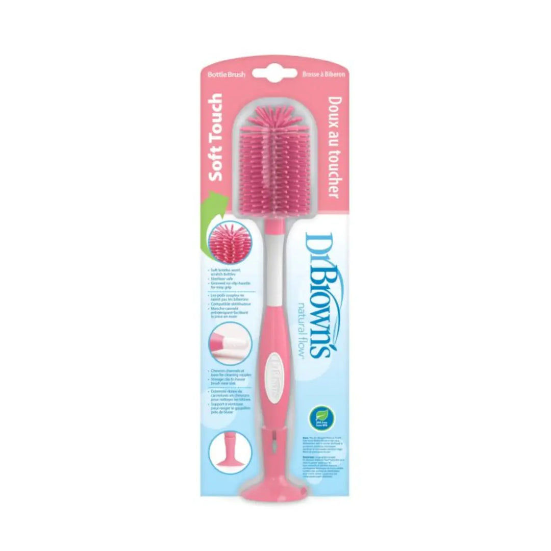 Dr. Brown's Soft Touch Bottle Brush (Pink)