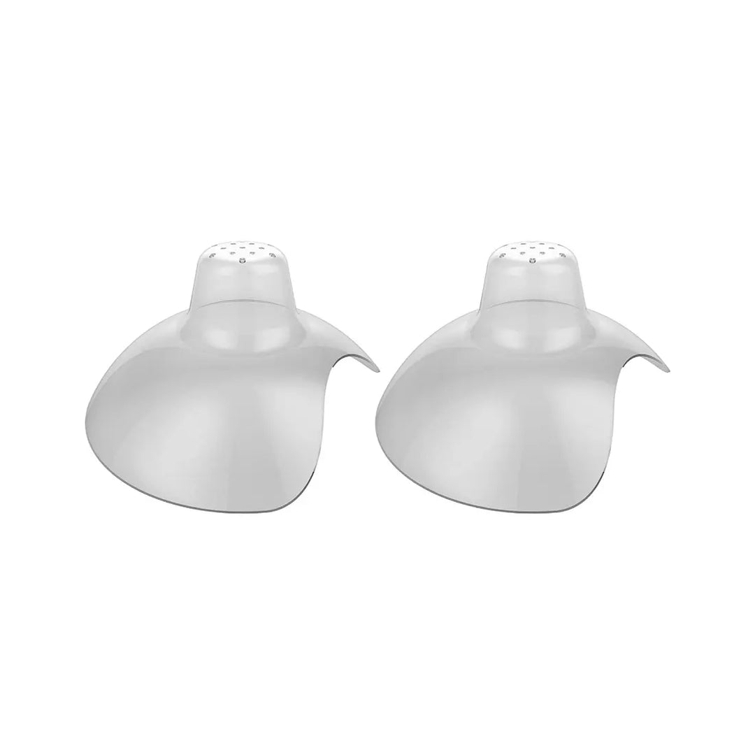 Dr. Brown's Nipple Shields 2 Pack With Sterilizer Case - Size 2 (White)