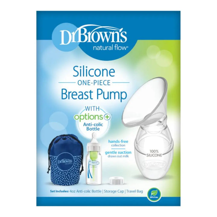 Dr. Brown's Silicone One-Piece Pump W/ 5 (Tansparent)