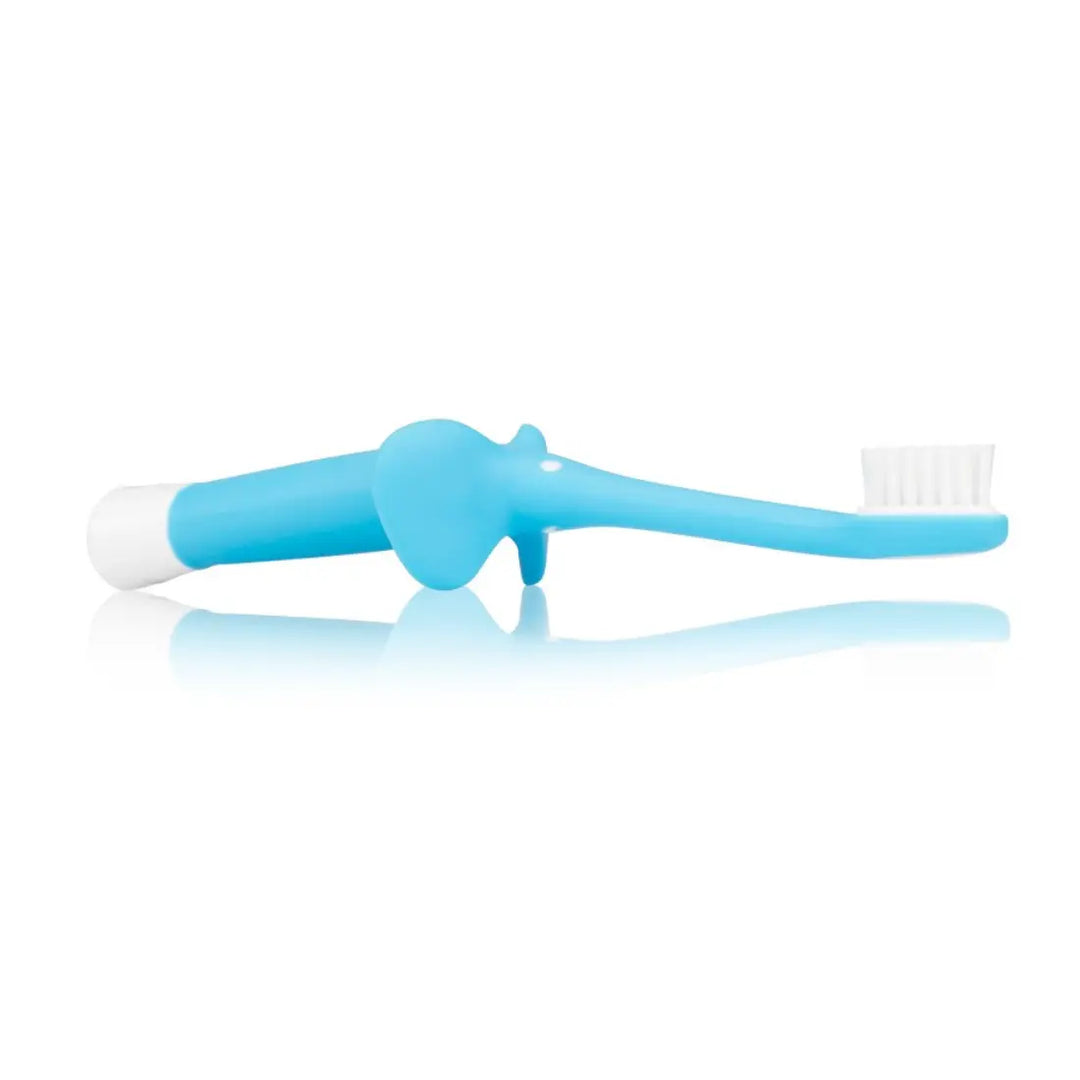 Dr. Brown's Infant-To-Toddler Toothbrush (Blue Elephant)