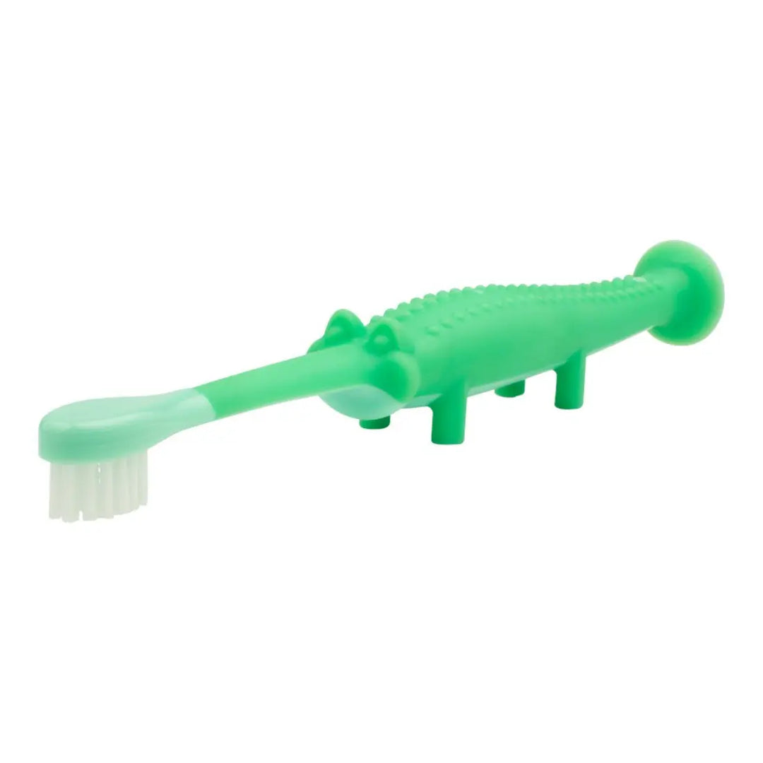 Dr. Brown's Infant-To-Toddler Toothbrush (Green Crocodile)