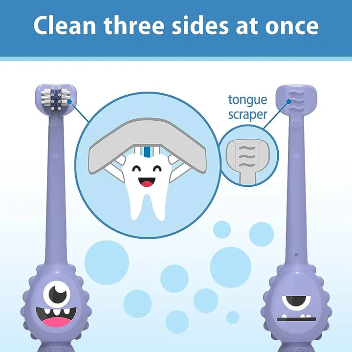 Dr. Brown's Toothscrubber Toddler Toothbrush (Monster)