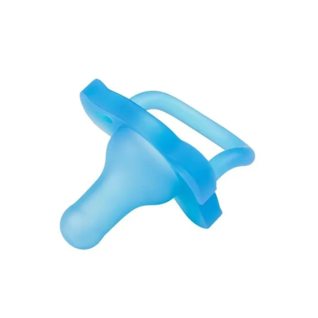 Dr. Brown's Happy Paci Silicone One-Piece Soother 0-6M (Blue)