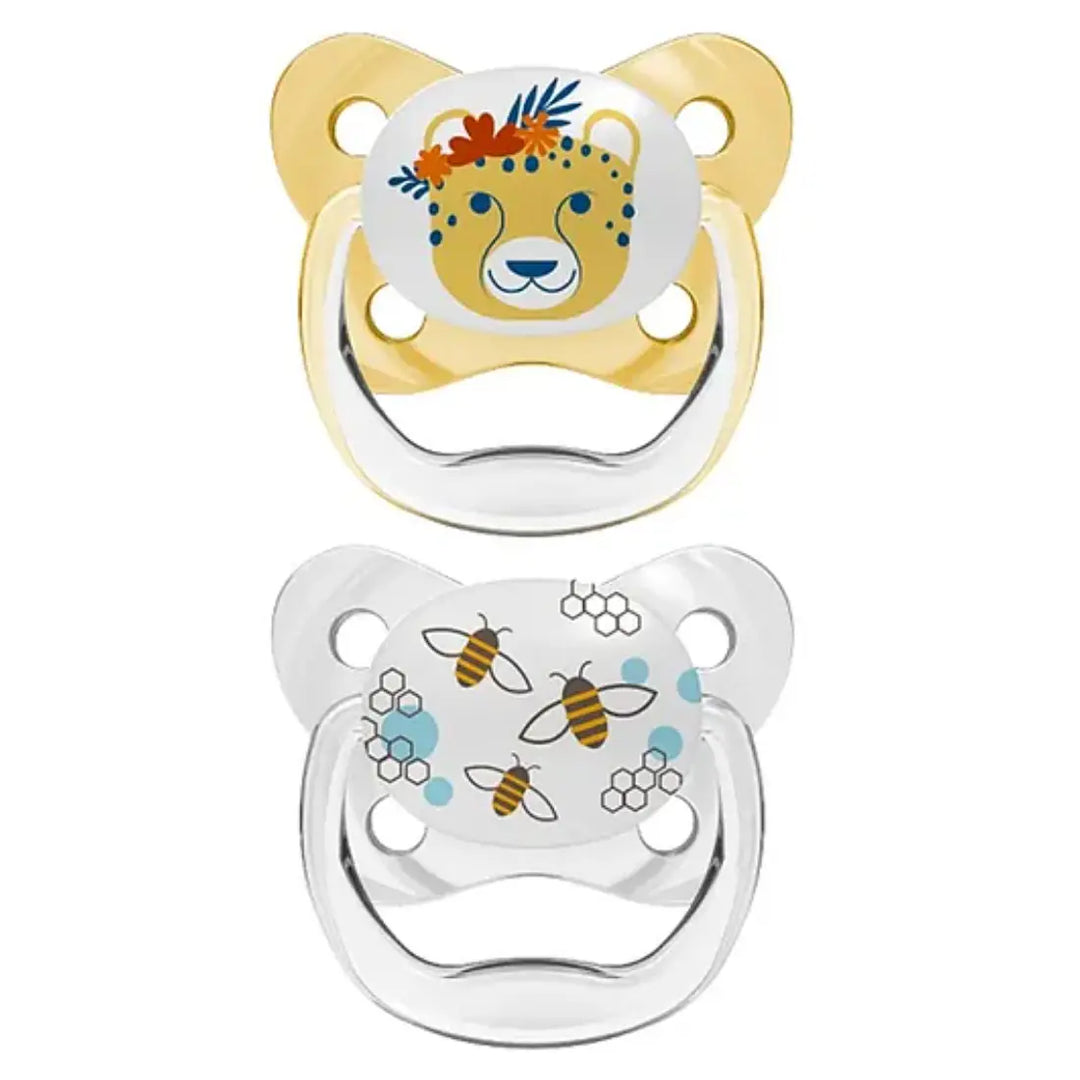 Dr. Brown's Prevent Butterfly Soother - (Stage 2) 2 Pack (Yellow)