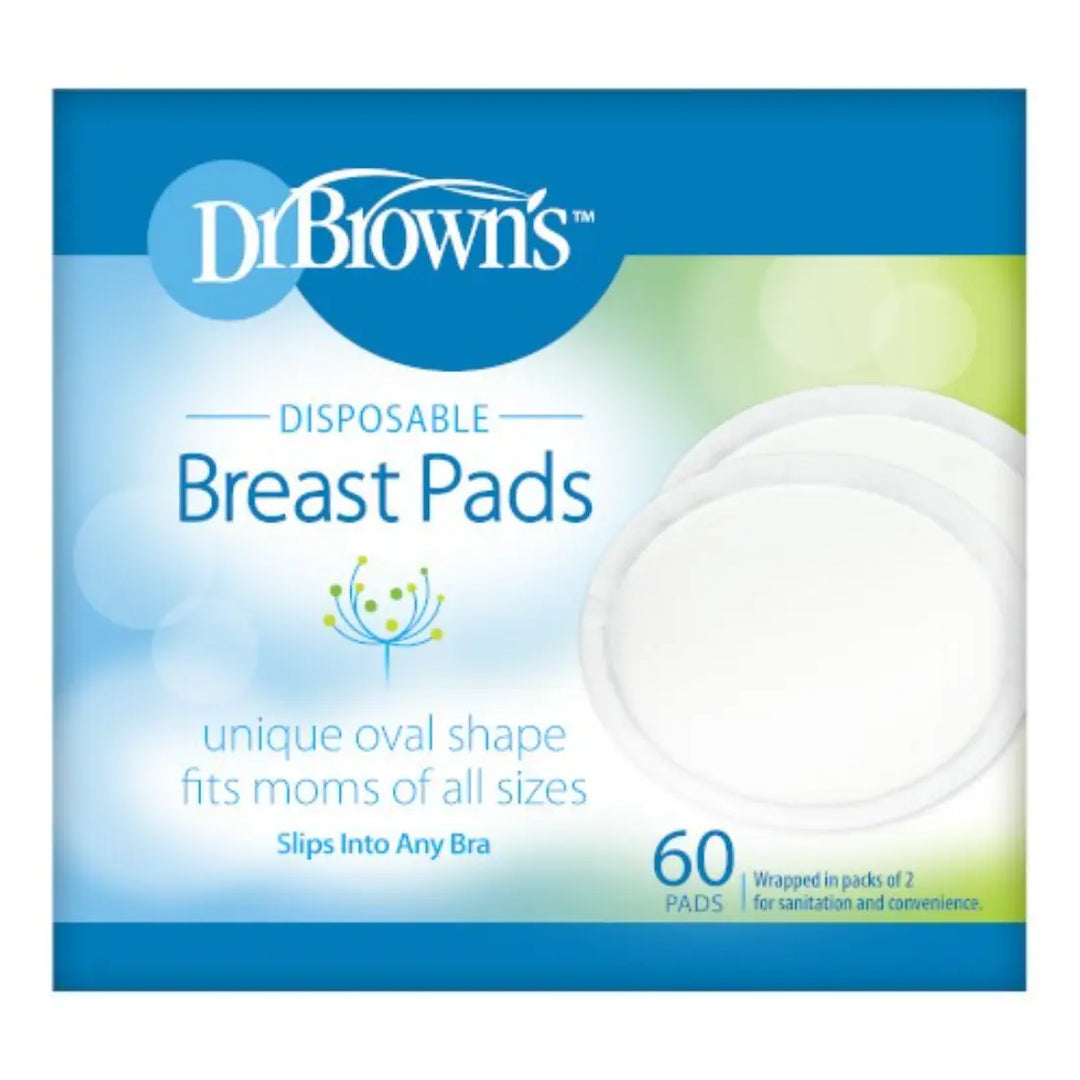 Dr. Brown's Disposable Breast Pads - 60 Count (White)