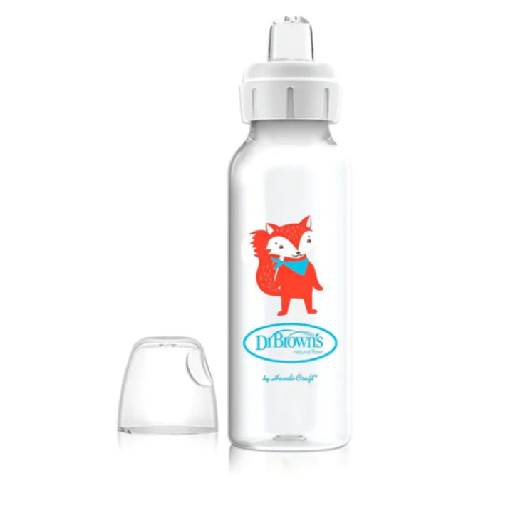 Dr. Brown's Narrow Sippy Spout Bottle (Fox)