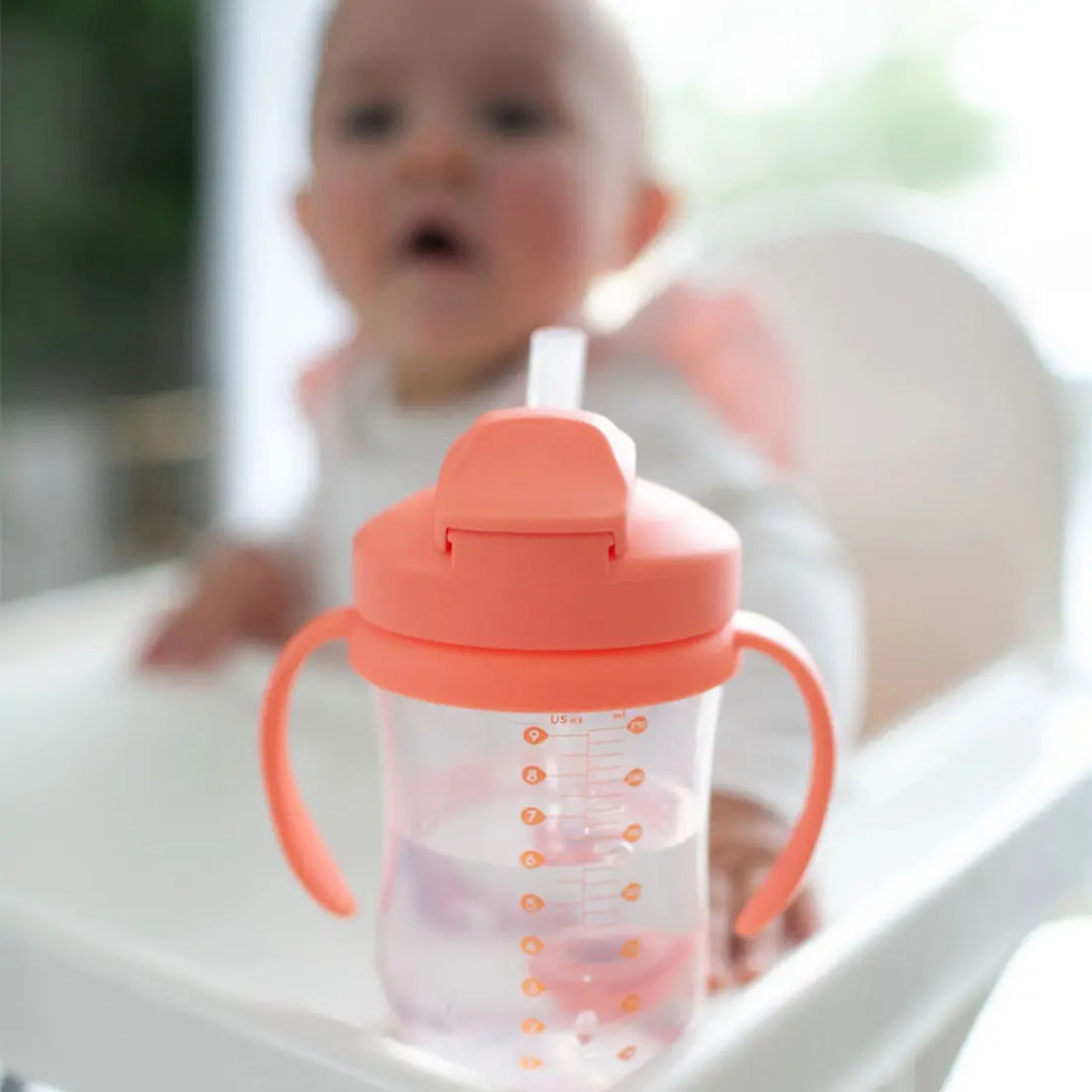 Dr. Brown's Baby's First Straw Cup (Pink)