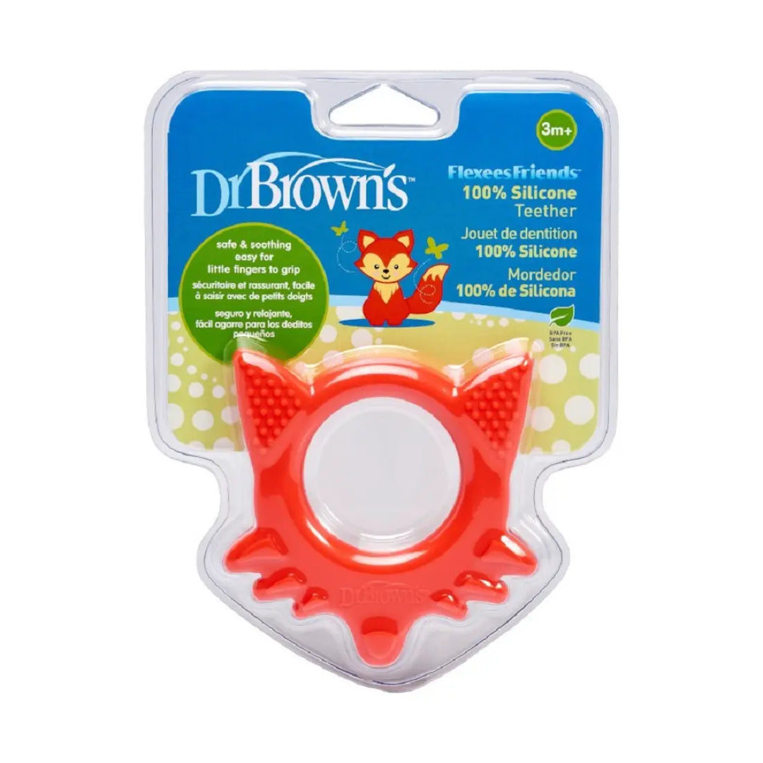 Dr. Brown's Flexees Friends Teether (Fox)