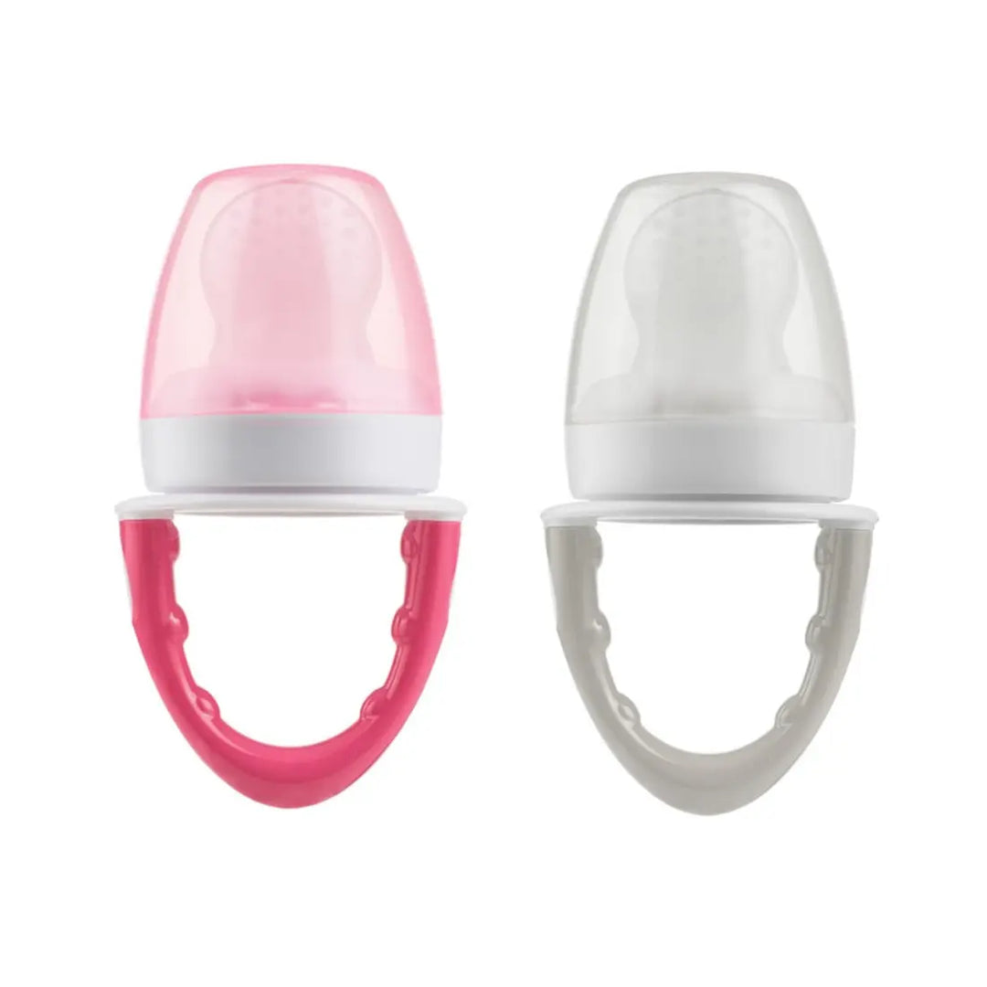 Dr. Brown's Fresh Firsts Silicone Feeder 1 Pack (Pink)