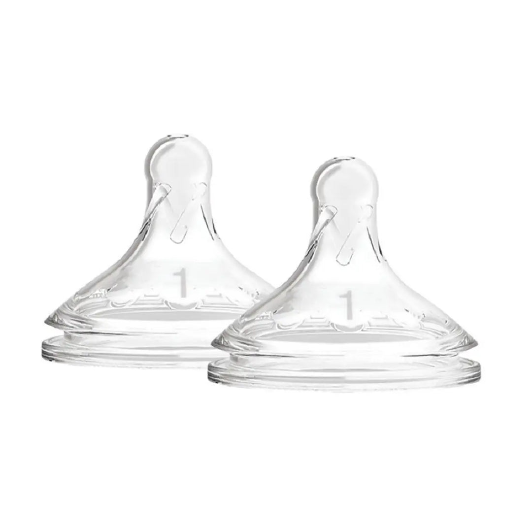 Dr. Brown's Level 1 Wide-Neck Silicone Nipple