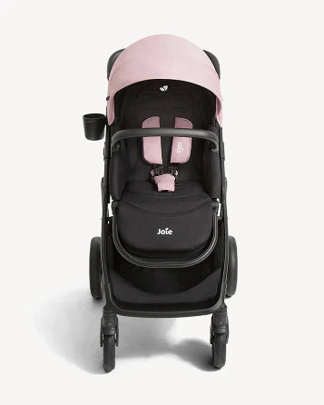Joie hazel™ height-adjustable 3-in-1 stroller (blush)