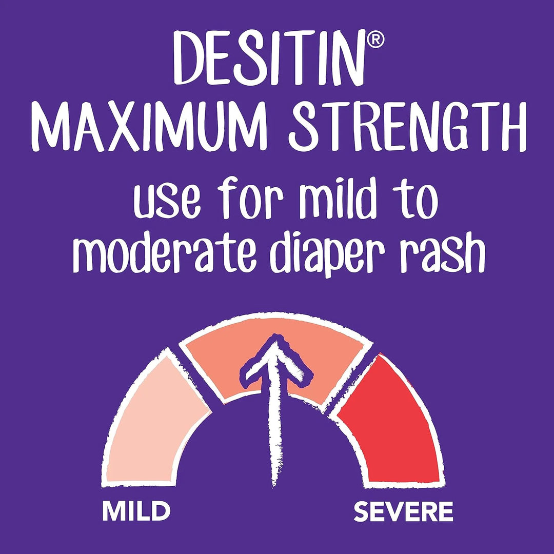 Desitin Maximum Strength Daiper Rash Paste With Zinc Oxide (113g)