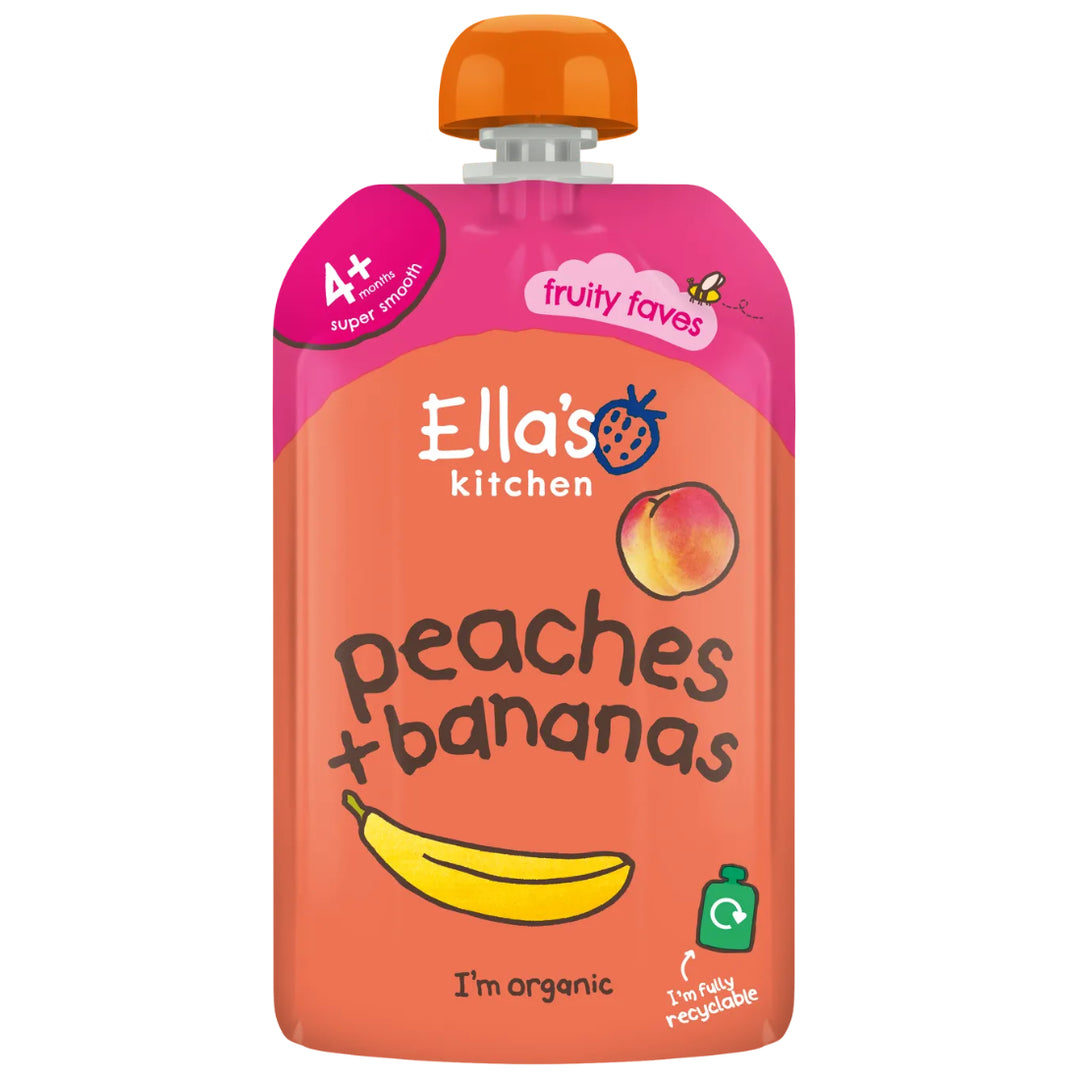 Ella's Kitchen Puree Peaches+ Bananas (120g)