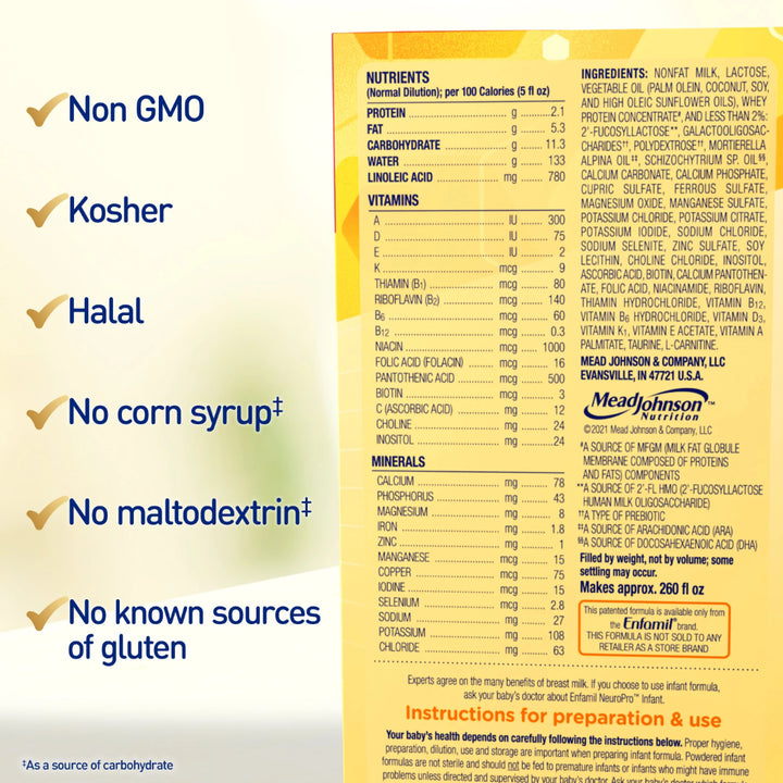Enfamil NeuroPro Infant Formula Refill Pack (1.03kg)