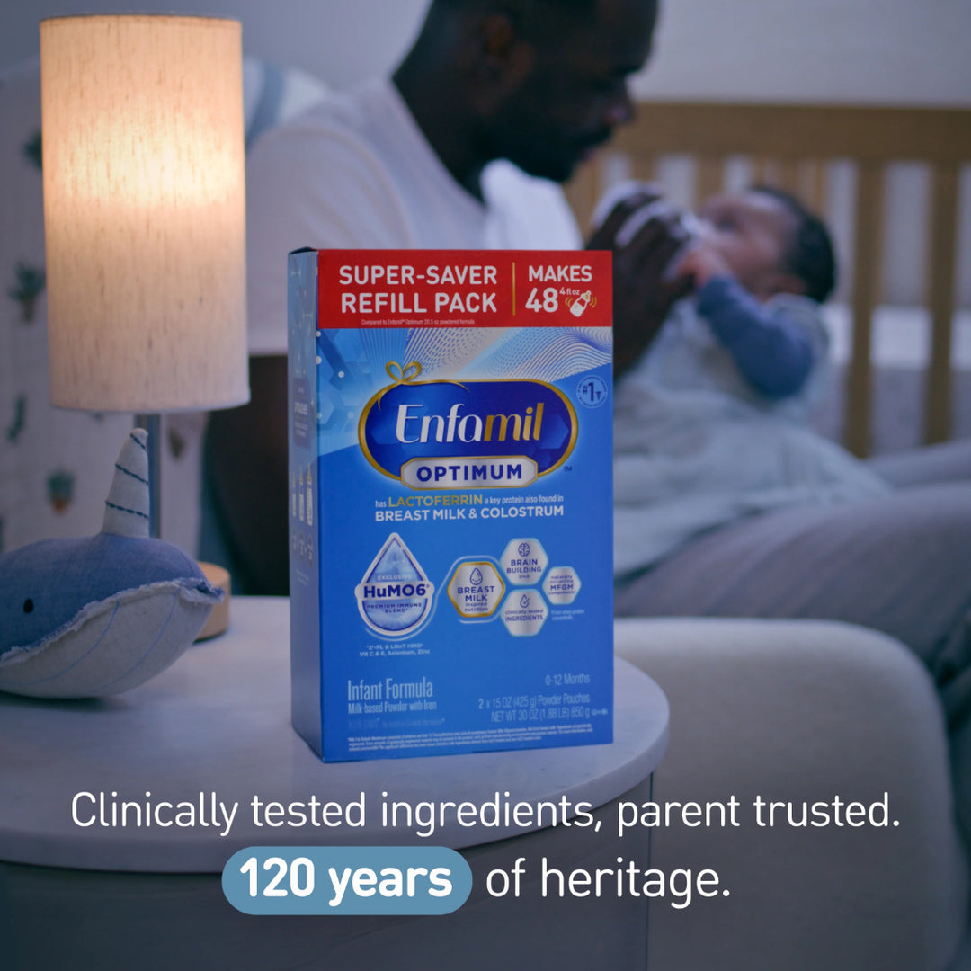 Enfamil Optimum (Enspire) Infant Formula Refill Pack (0 to 12 Months) (850g)