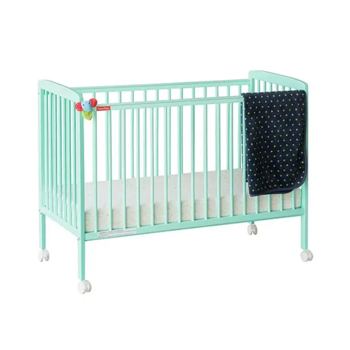 Fisher-Price Joy Baby Crib (Sea Green)