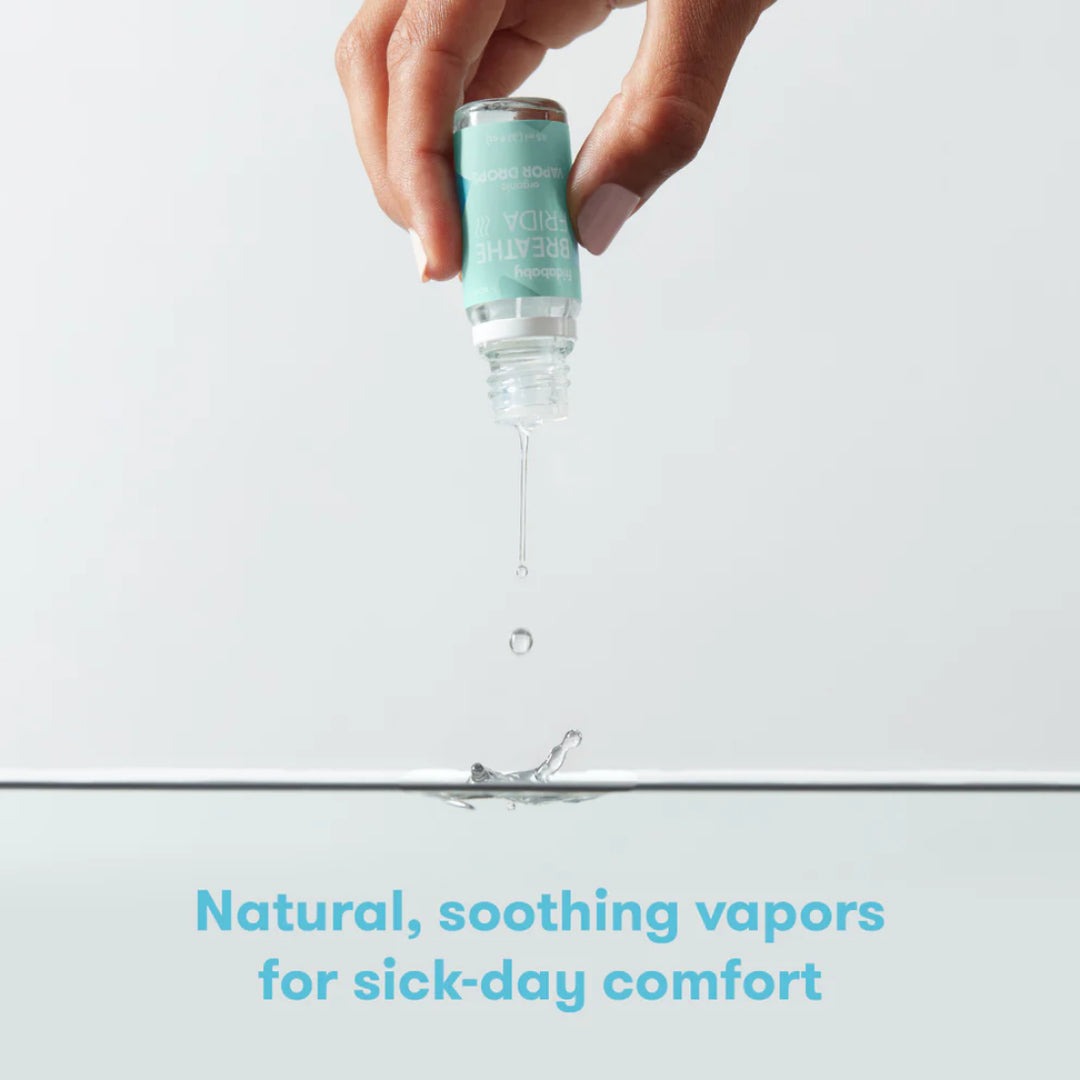 frida baby BreatheFrida Vapor Bath Drops for Sick Day Comfort (9.5ml)