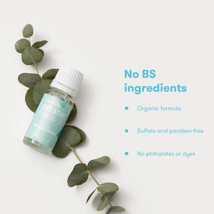 frida baby BreatheFrida Vapor Bath Drops for Sick Day Comfort (9.5ml)