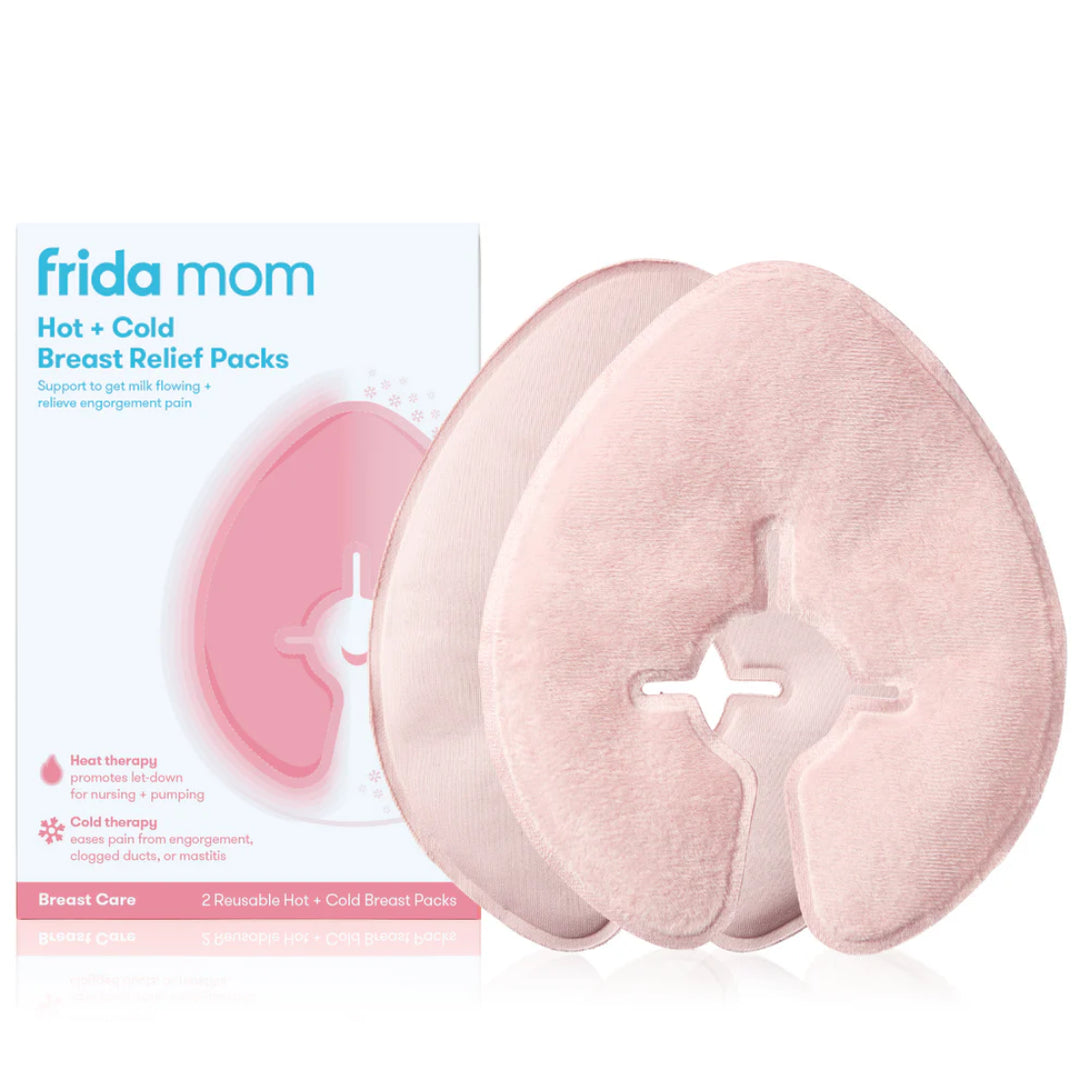 frida mom Hot + Cold Breast Relief Packs (2 Reusable Packs)
