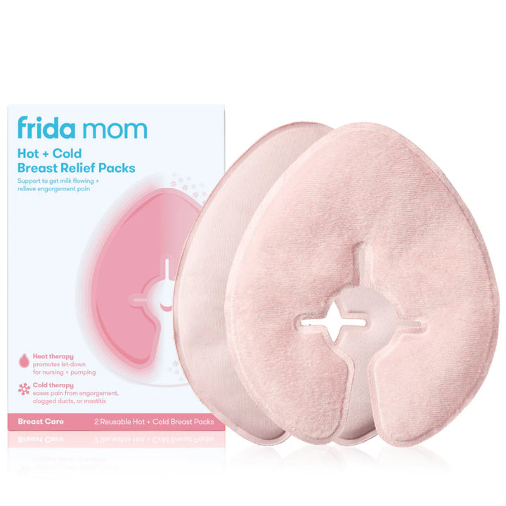 frida mom Hot + Cold Breast Relief Packs (2 Reusable Packs)