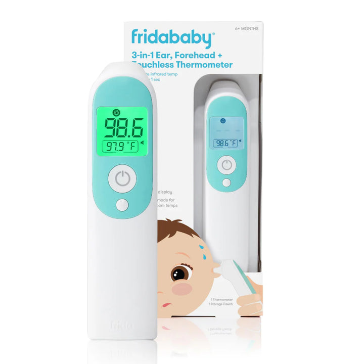 frida baby 3-in-1 Ear, Forehead + Touchless Infrared Thermometer