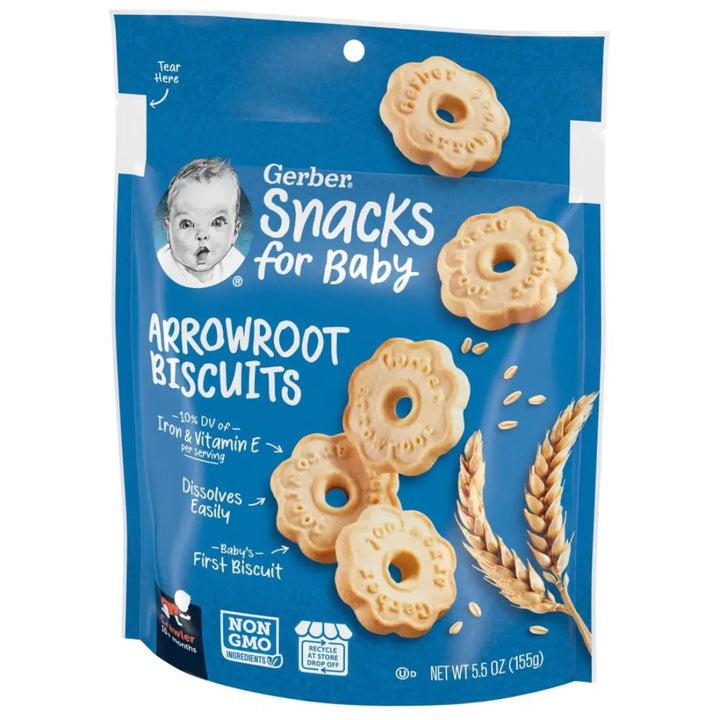 Gerber Arrowroot Biscuits (155g)